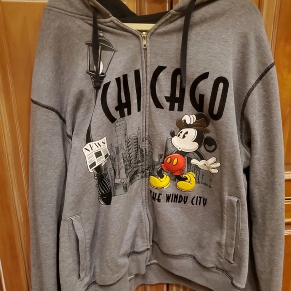 Disney Tops - Disney Mickey Mouse Chicago zip up hoodie